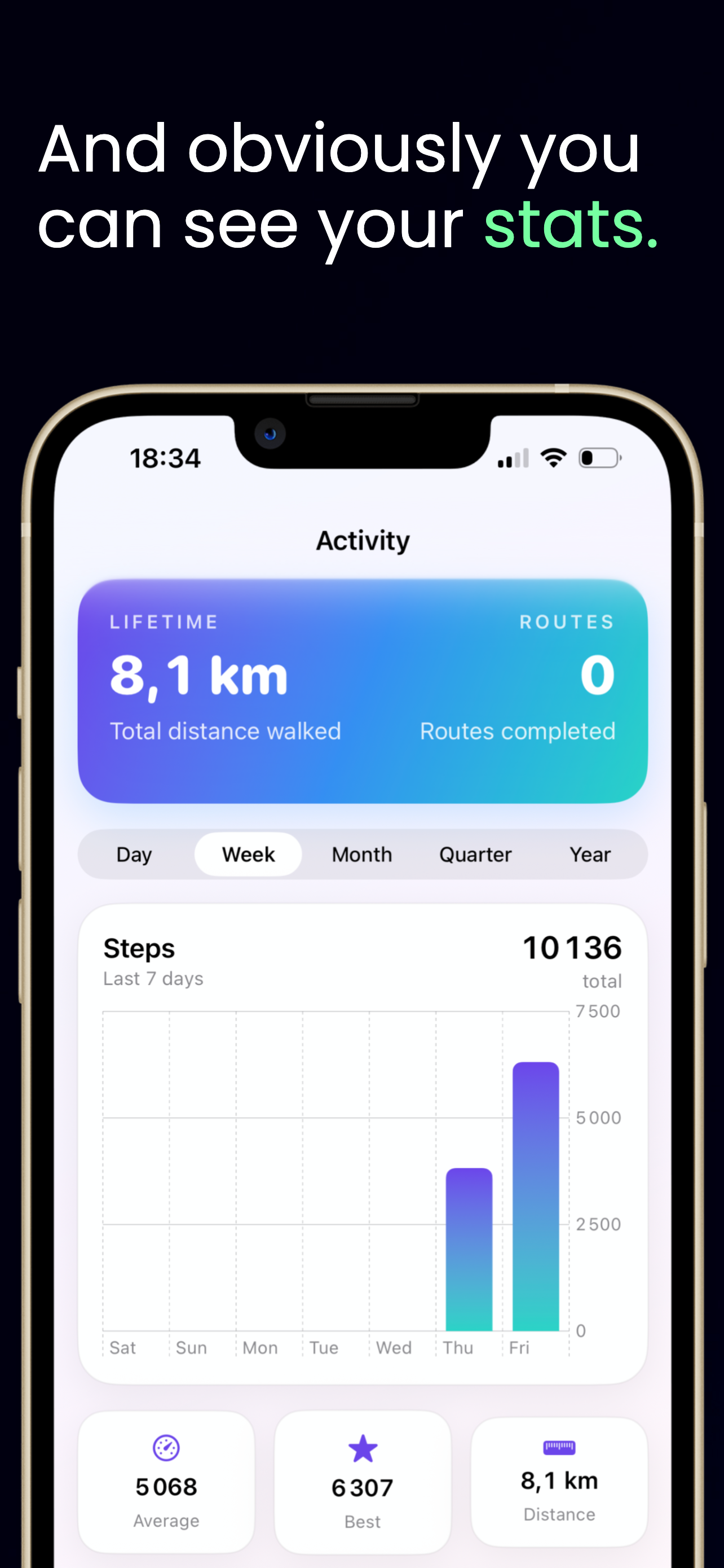 WalkFar - Share
