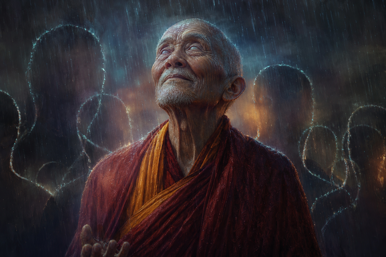 Tashi, the blind monk